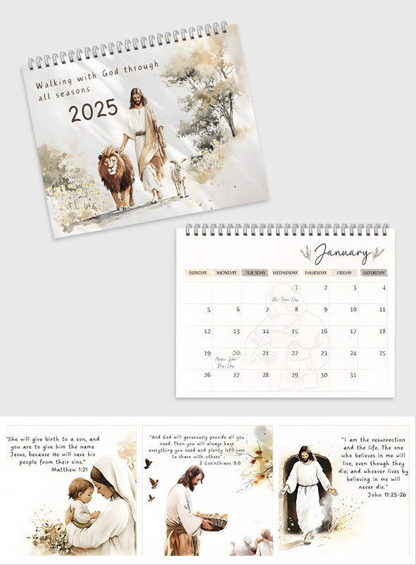 Gesegnete Zeit – Christlicher Wandkalender