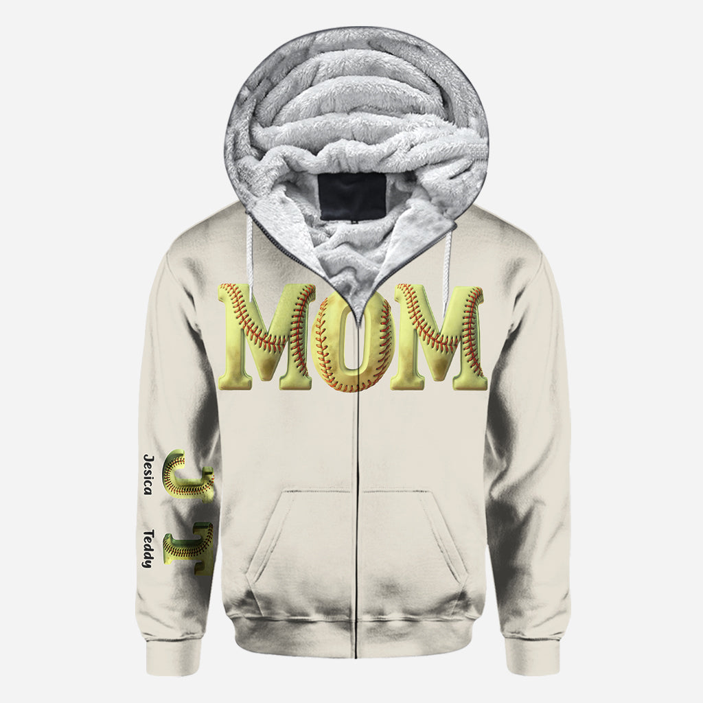 Solfball Mom - Personalisiertes Softball-Shirt