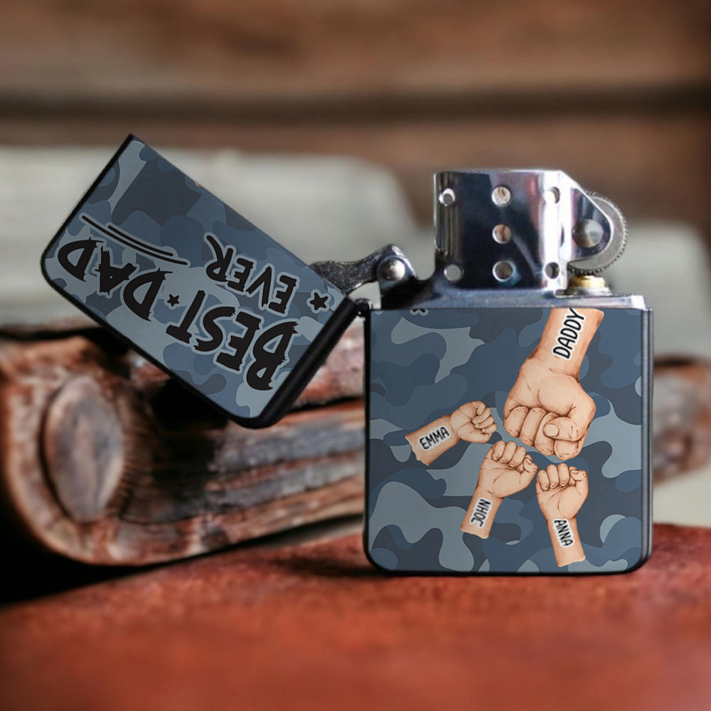 Best Dad Ever - Personalized Father Lighter