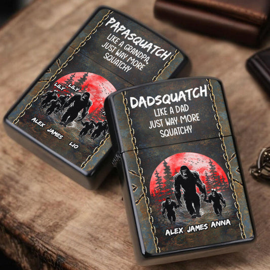 Papasquatch - Personalized Father Lighter