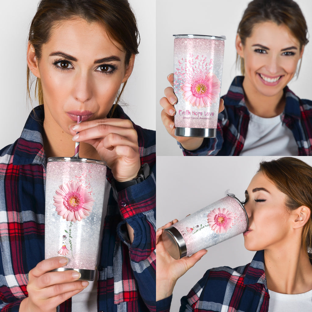 Breast Cancer Awareness Breast Cancer Awareness Tumbler 0622
