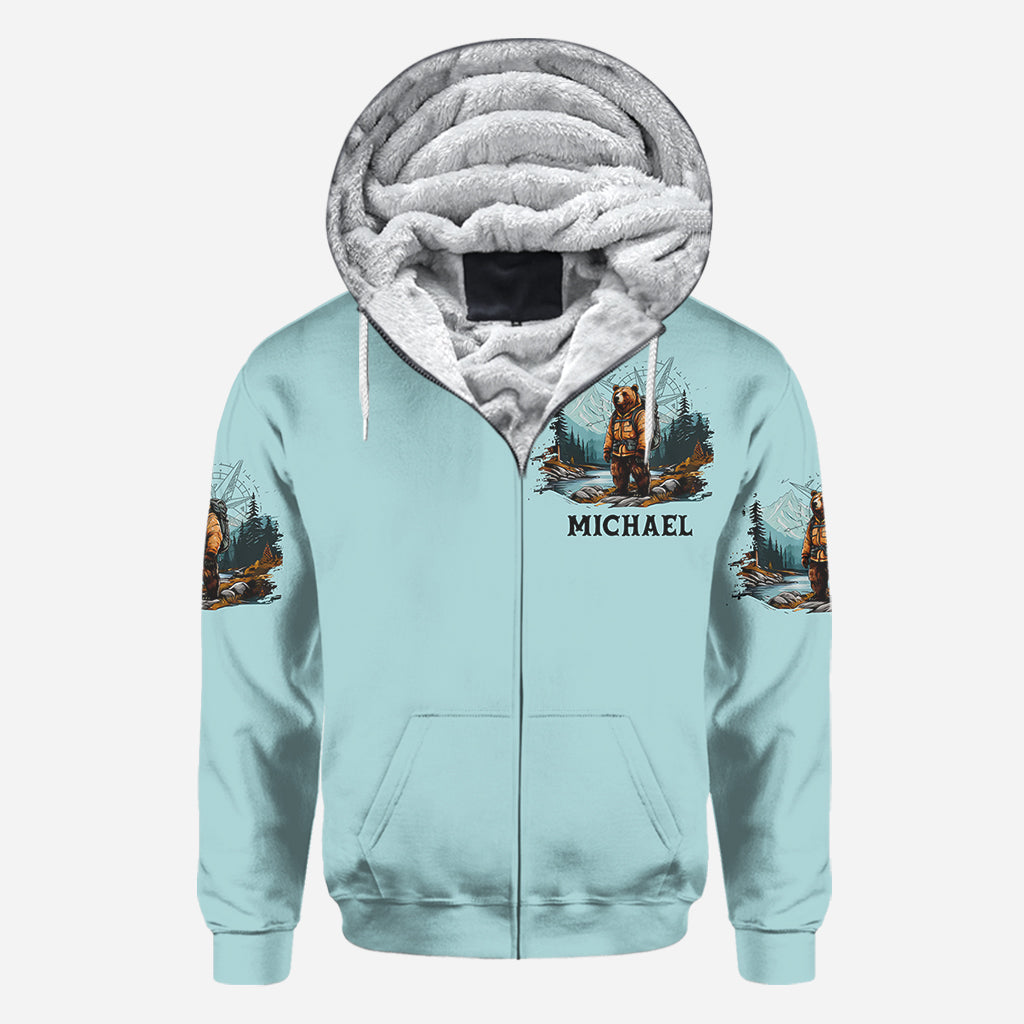 Wander Bear - Personalisiertes Camping-Shirt