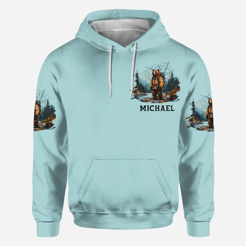 Wander Bear - Personalisiertes Camping-Shirt