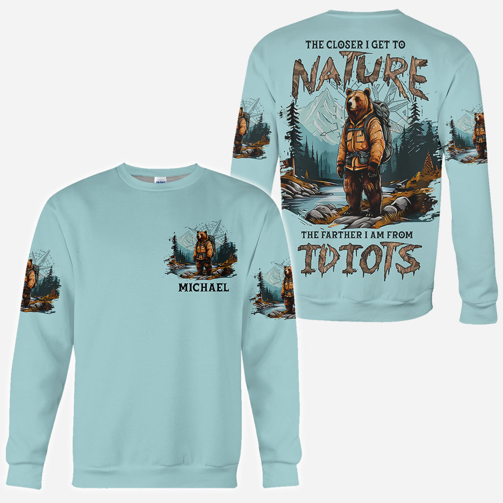 Wander Bear - Personalisiertes Camping-Shirt