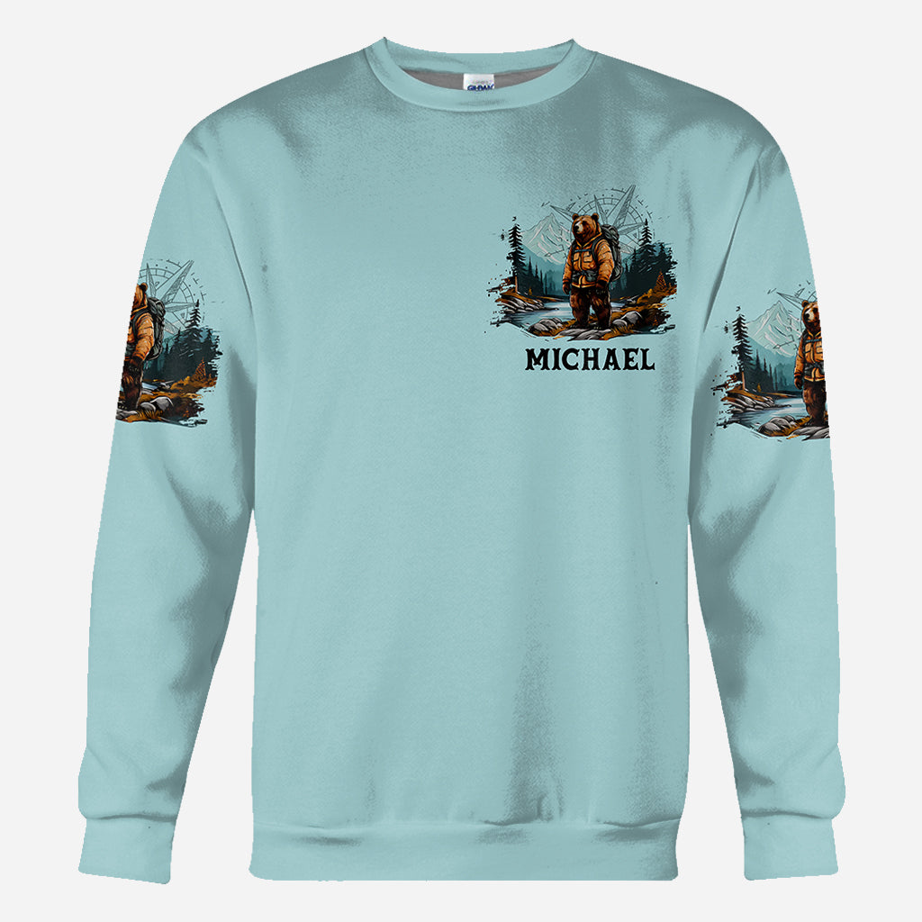 Wander Bear - Personalisiertes Camping-Shirt