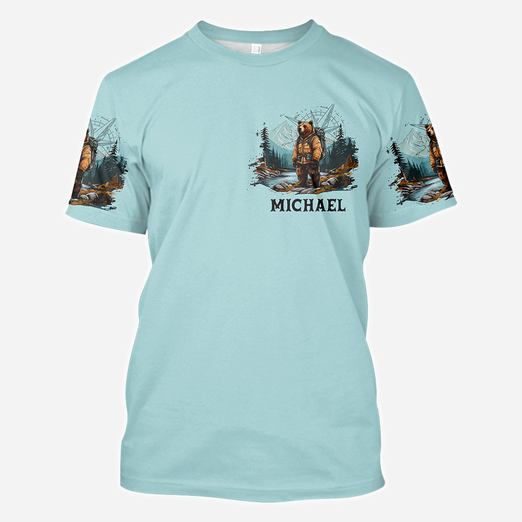 Wander Bear - Personalisiertes Camping-Shirt