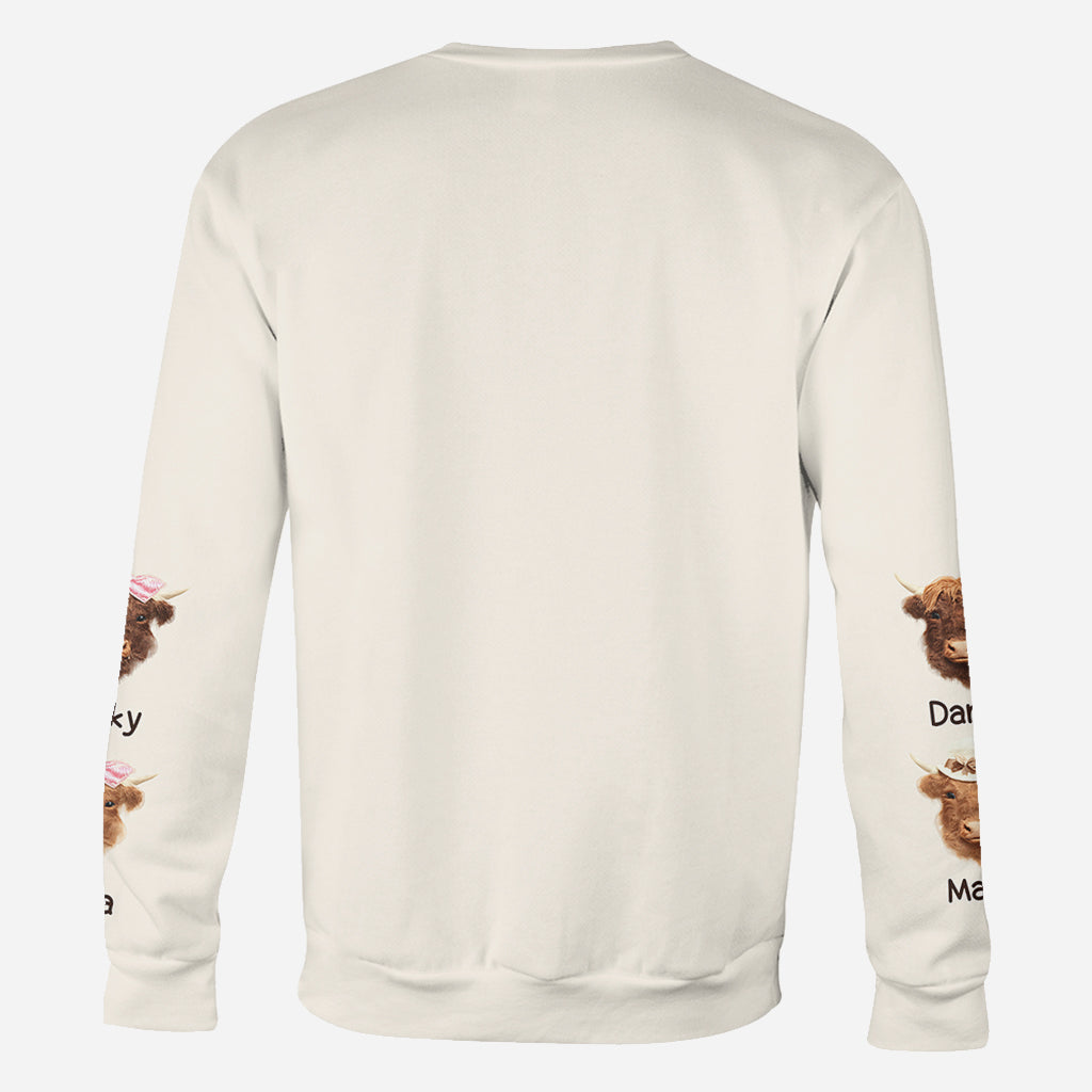 This Mama Loves Her Herd - Personalized Mother All Over Shirt