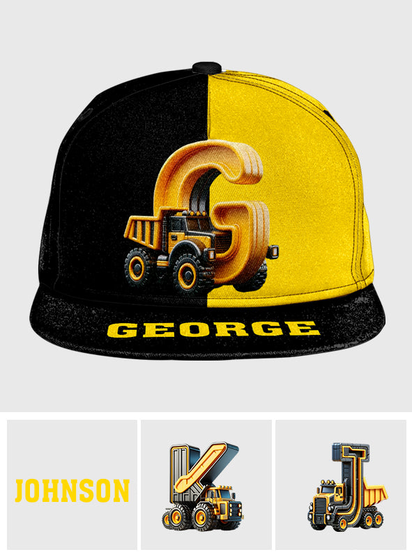 Cooler Truck für Jungen – Personalisierter Kinder-Snapback