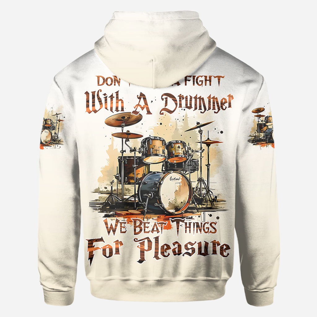 Leg dich nicht mit einem Schlagzeuger an – personalisiertes Schlagzeuger-Shirt