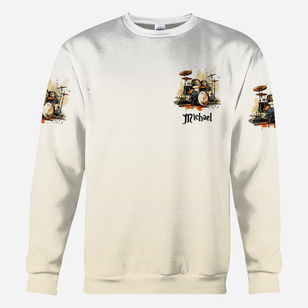 Leg dich nicht mit einem Schlagzeuger an – personalisiertes Schlagzeuger-Shirt