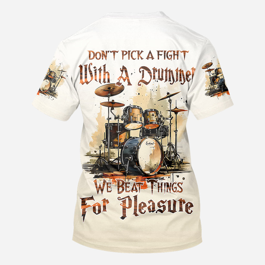 Leg dich nicht mit einem Schlagzeuger an – personalisiertes Schlagzeuger-Shirt