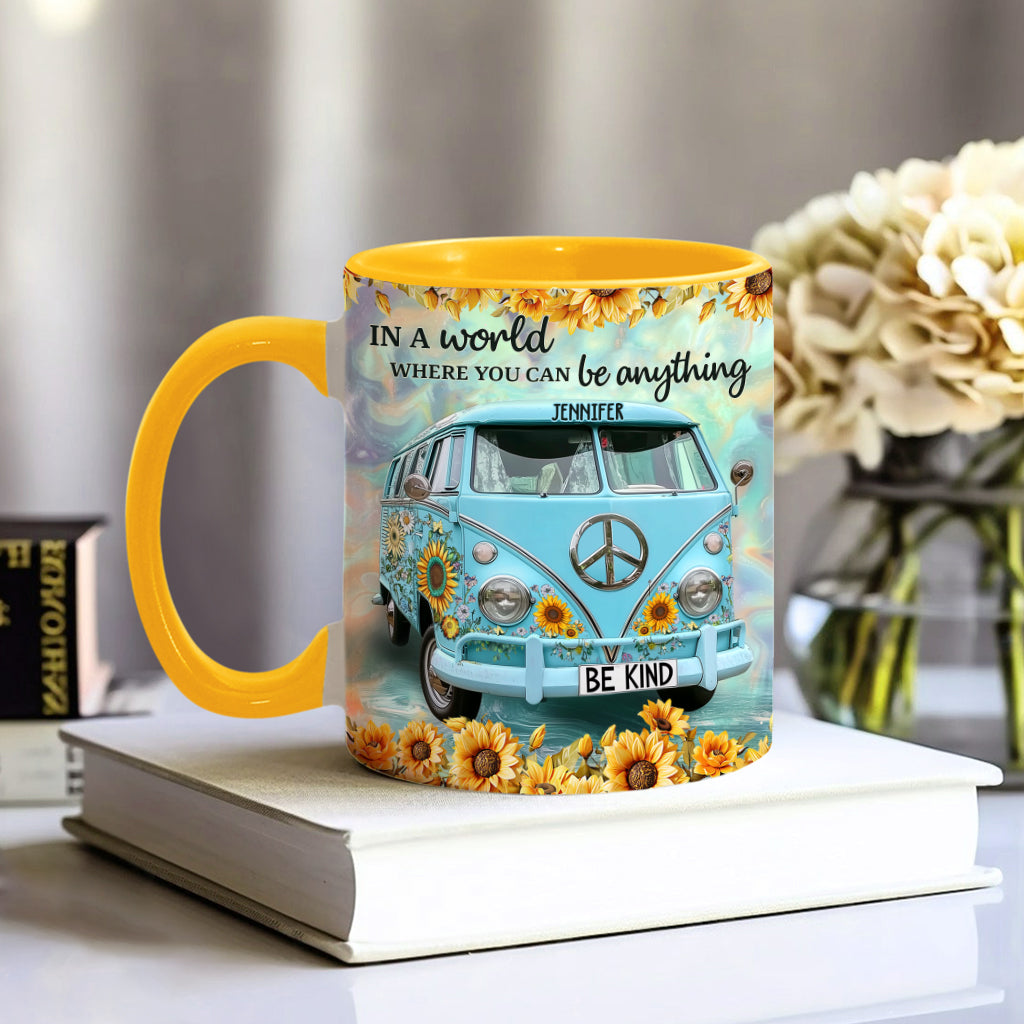 Soyez gentil - Mug personnalisé style hippie