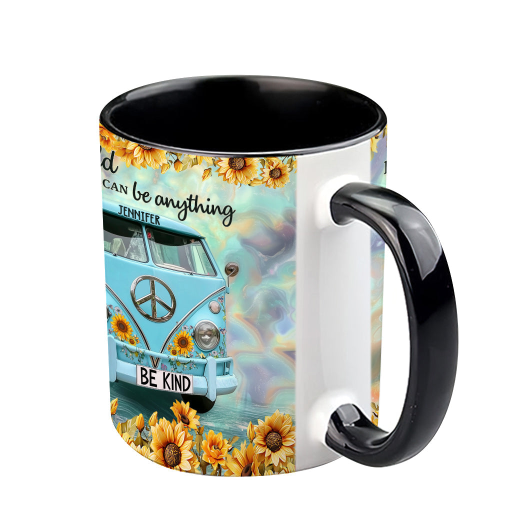 Soyez gentil - Mug personnalisé style hippie