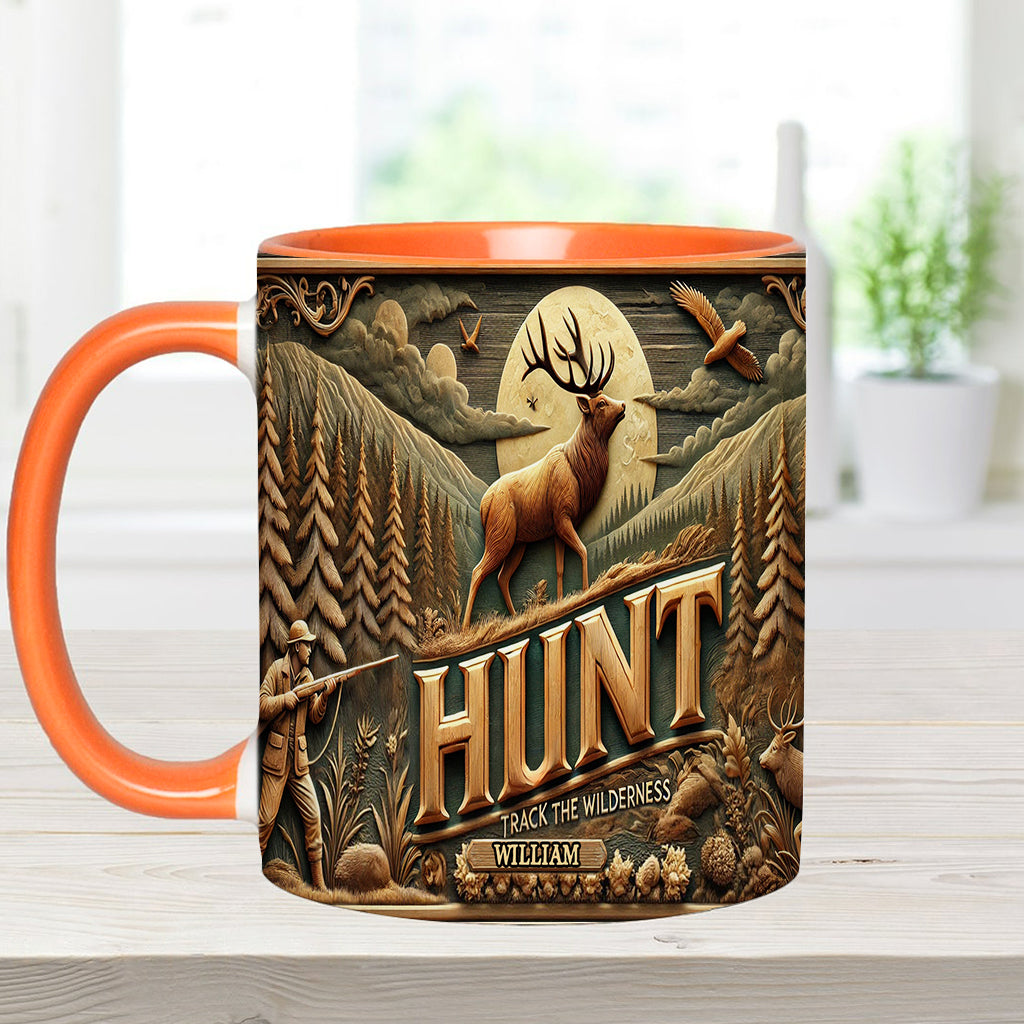 Love Hunting - Personalized Hunting Accent Mug