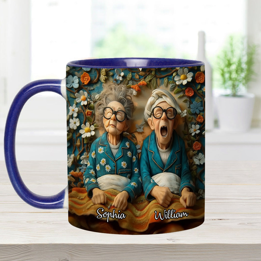 Annoying Each Other For Years & Still Going Strong - Personalized Couple Accent Mug