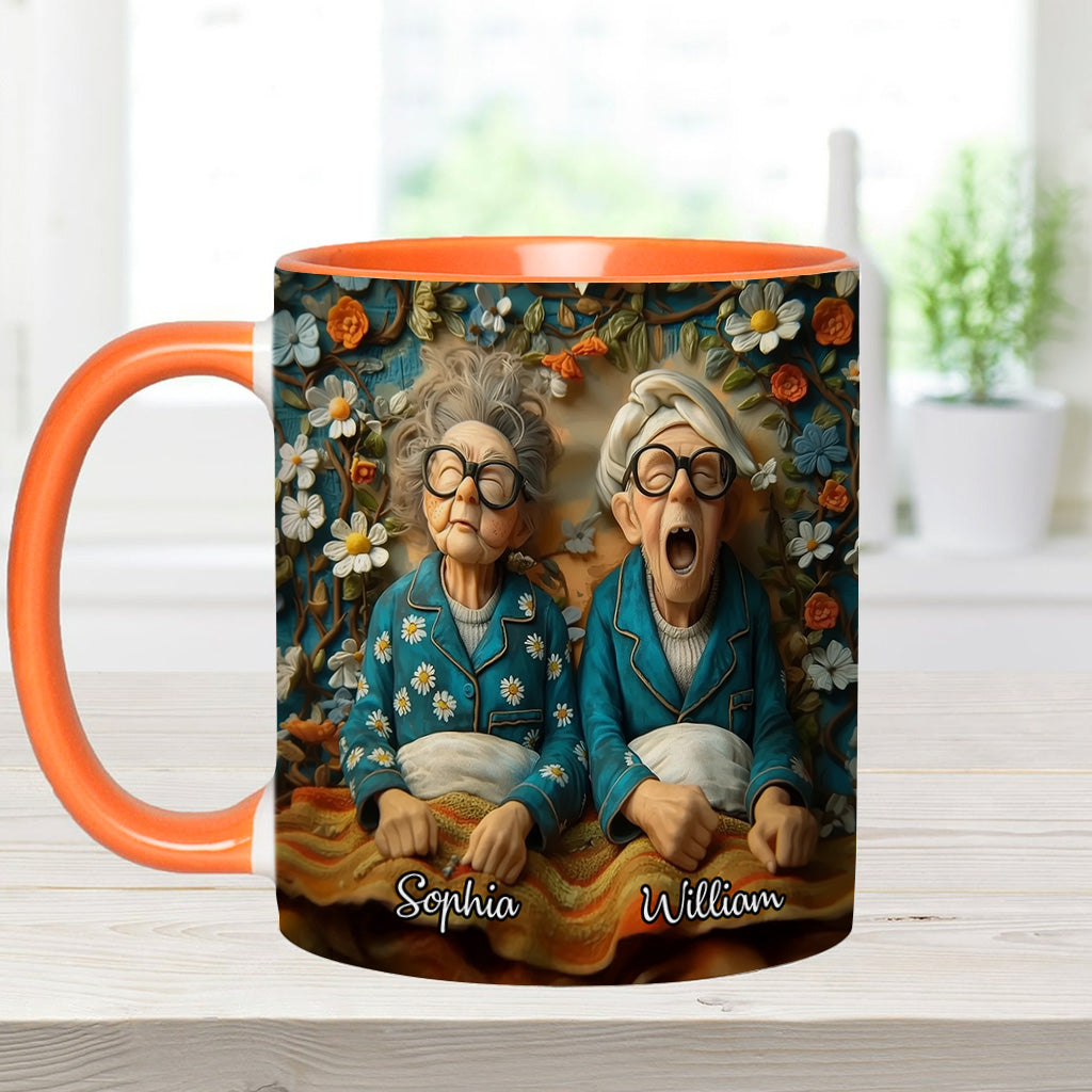Annoying Each Other For Years & Still Going Strong - Personalized Couple Accent Mug