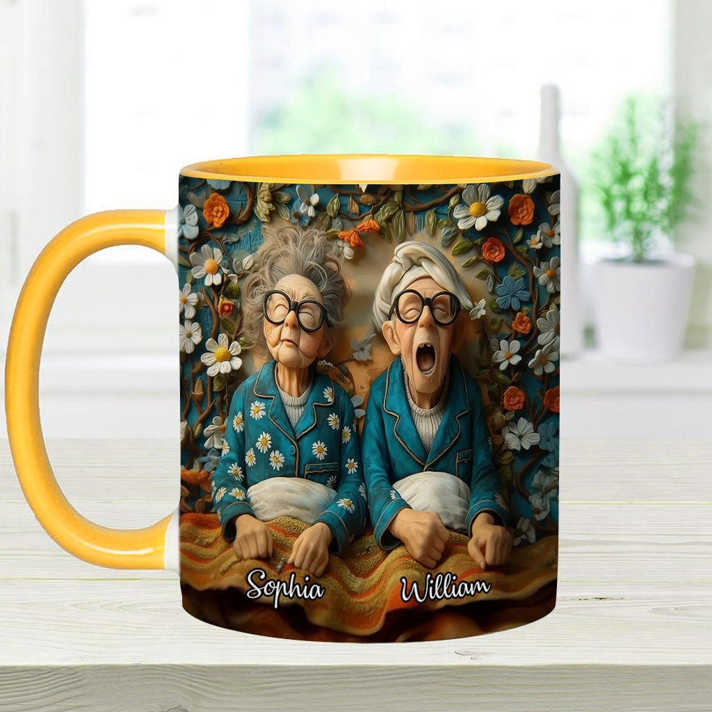 Annoying Each Other For Years & Still Going Strong - Personalized Couple Accent Mug