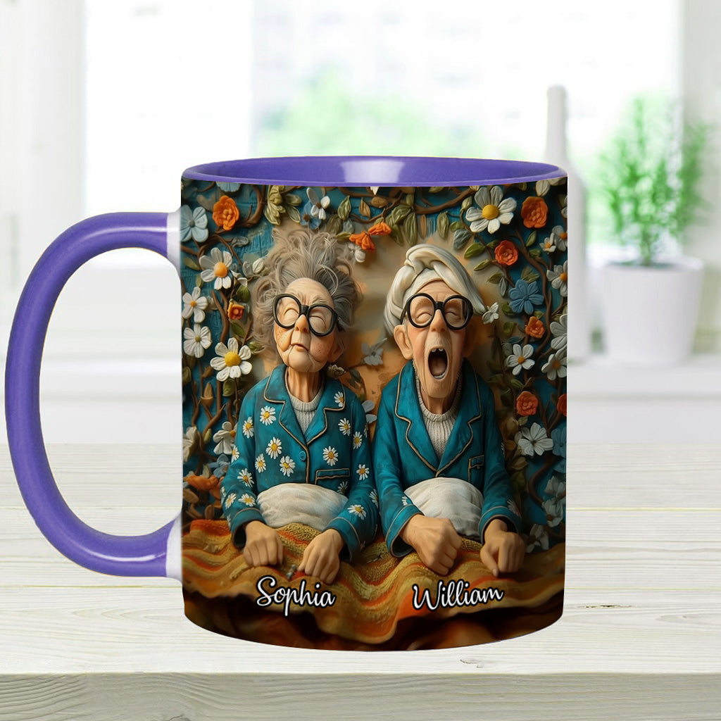 Annoying Each Other For Years & Still Going Strong - Personalized Couple Accent Mug