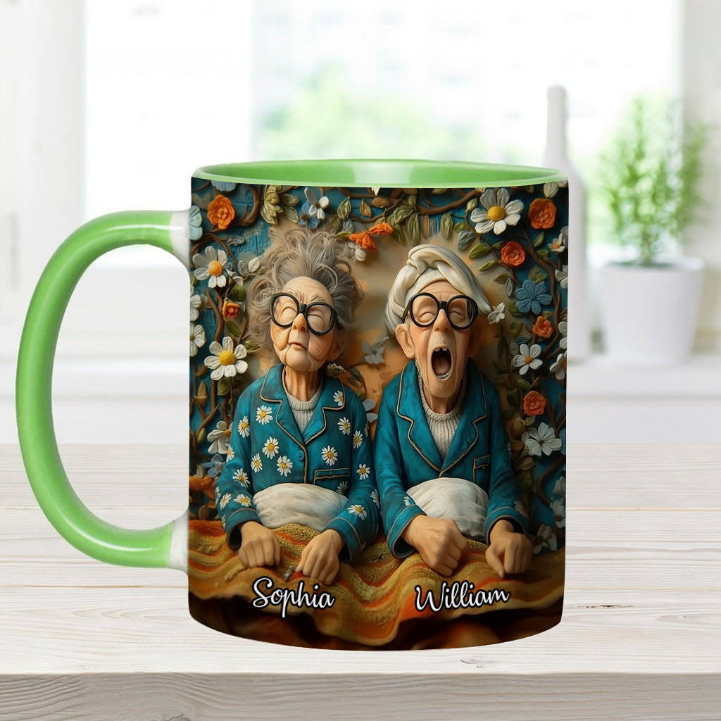 Annoying Each Other For Years & Still Going Strong - Personalized Couple Accent Mug