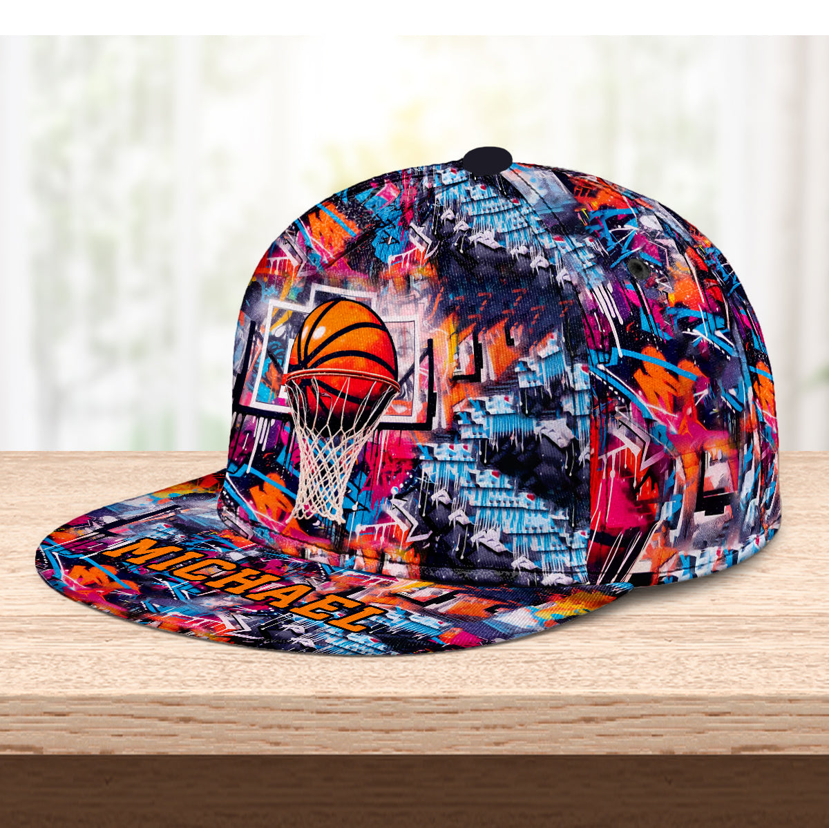 Casquette de basket personnalisée au design stylé -