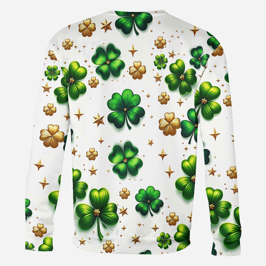 Alle im Pub werden angetrunken – St. Patrick's Day All-Over-Shirt