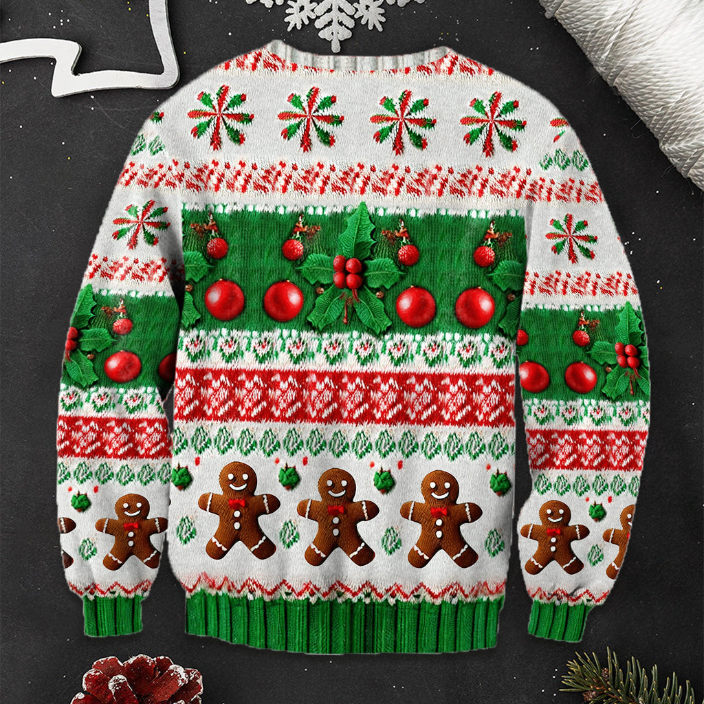 This Is My Christmas Movie Watching Sweater - Personalized Ugly Sweater
