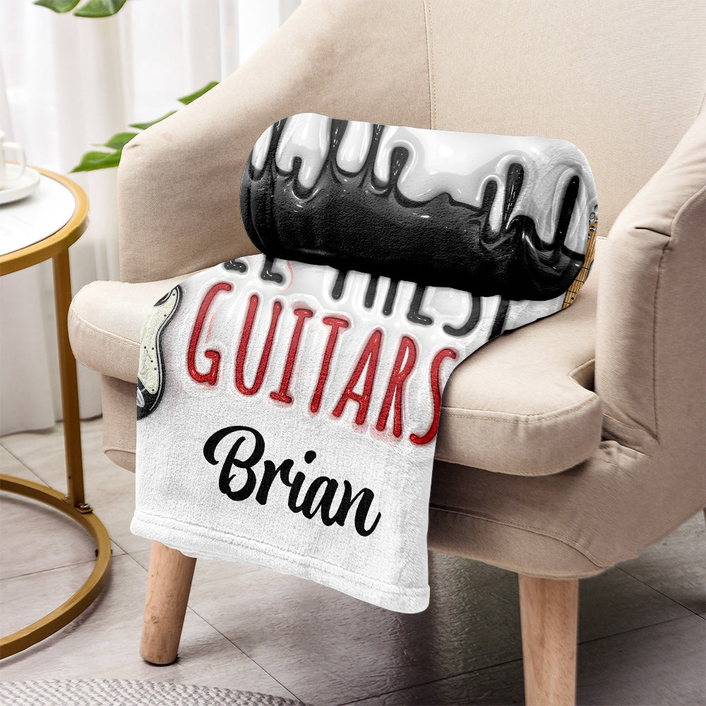 Ich brauche all diese Gitarren – personalisierte Gitarrendecke