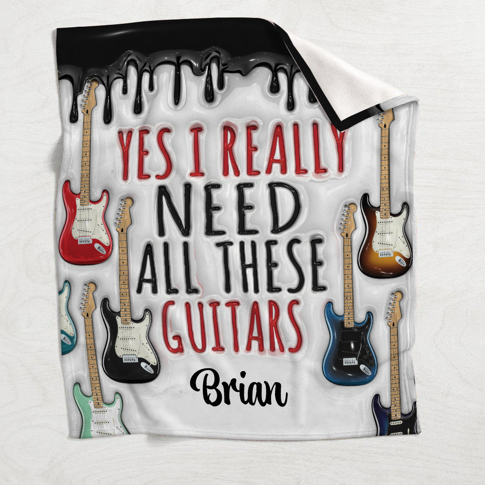Ich brauche all diese Gitarren – personalisierte Gitarrendecke