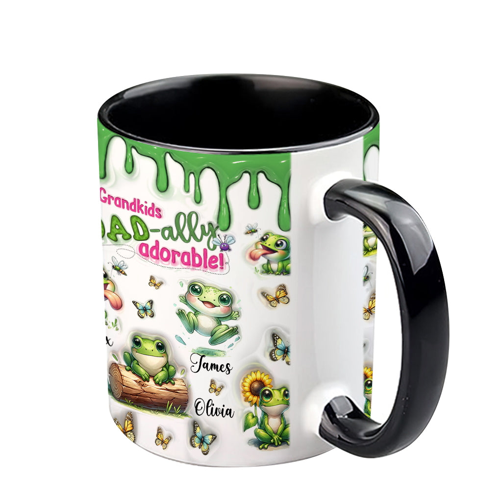 Adorablement crapaud - Mug personnalisé à motif grenouille