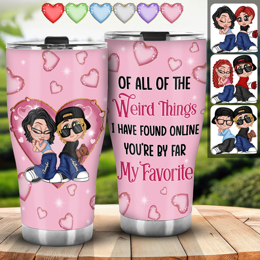 Y2K Couple - Personalized Couple Tumbler