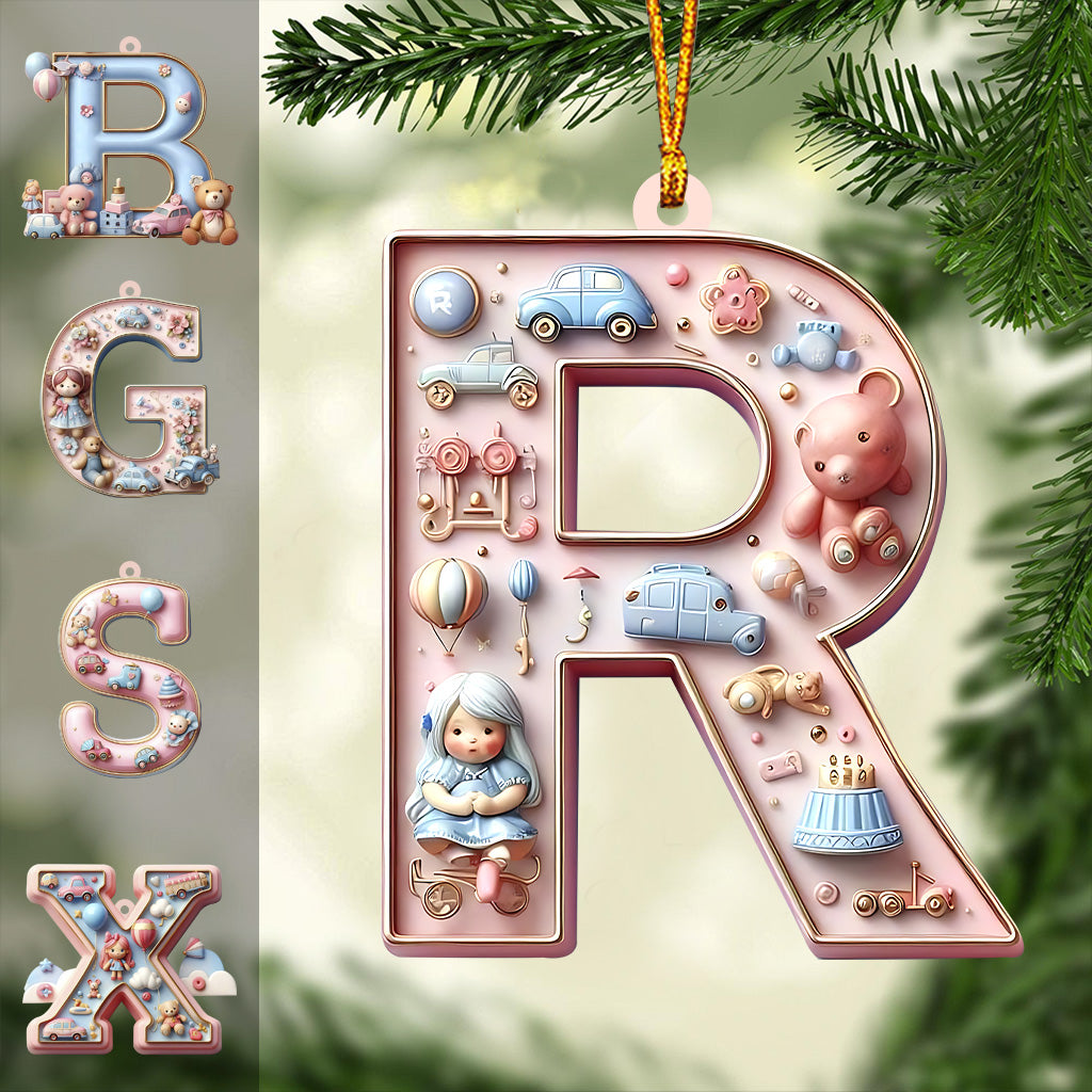 Joyeux Noël - Ornement personnalisé pour enfant