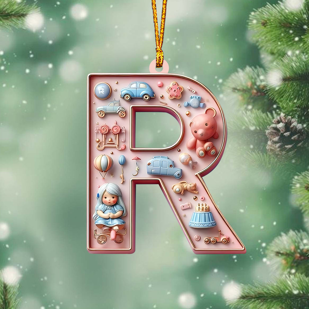 Joyeux Noël - Ornement personnalisé pour enfant