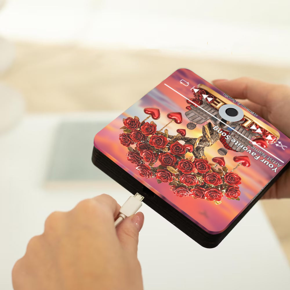 Perfect - Personalized Couple Music Fridge Magnet