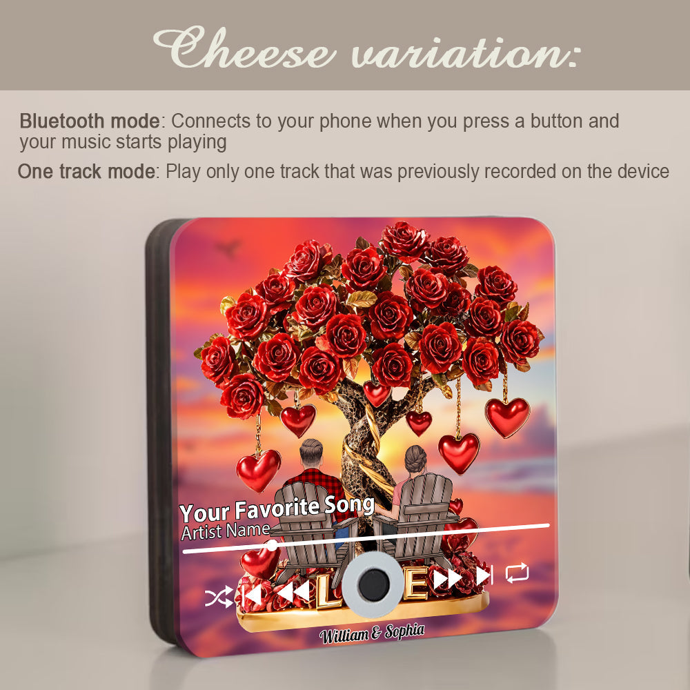 Perfect - Personalized Couple Music Fridge Magnet