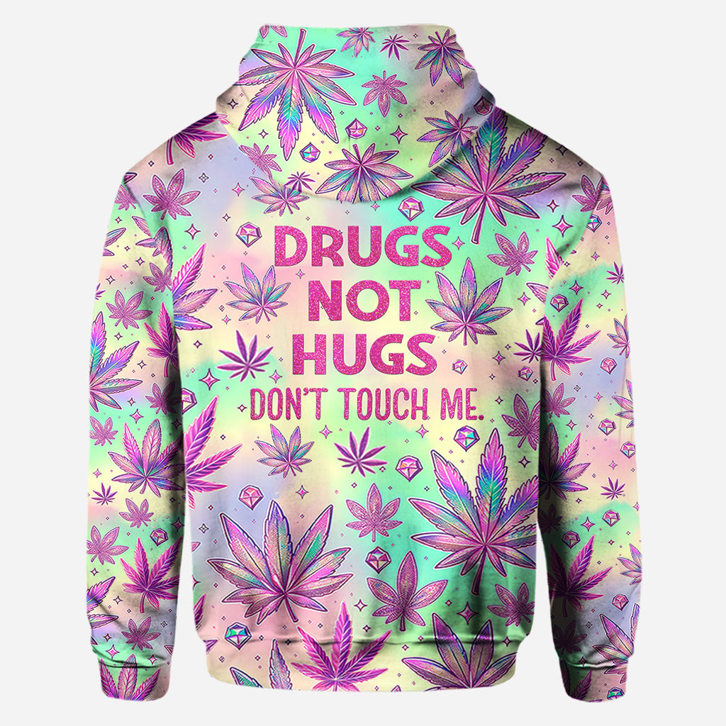 Drogen statt Umarmungen – Personalisiertes „Grass-über-alles“-Shirt