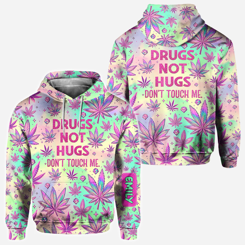 Drogen statt Umarmungen – Personalisiertes „Grass-über-alles“-Shirt