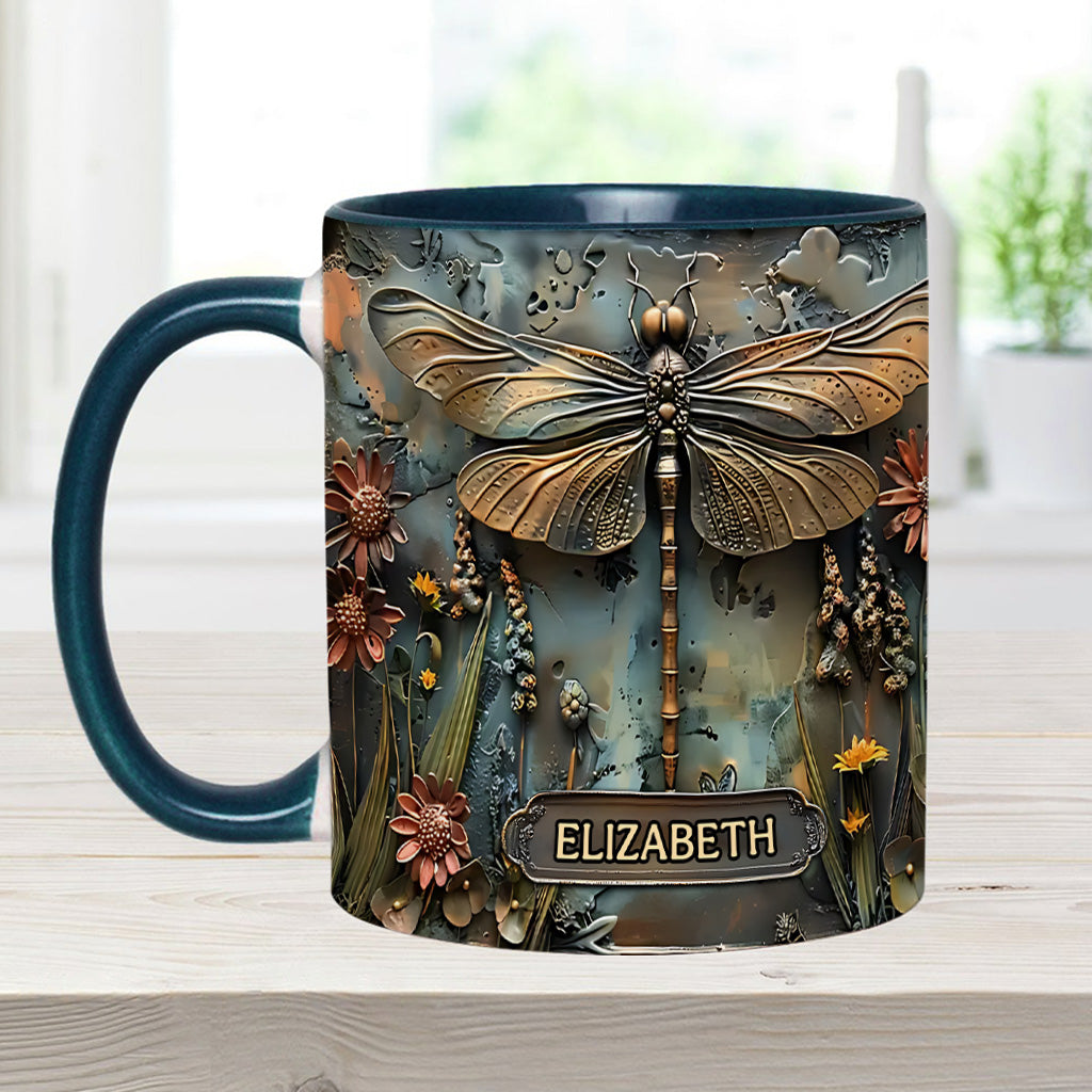 Green Lady – Personalisierte Gartentasse