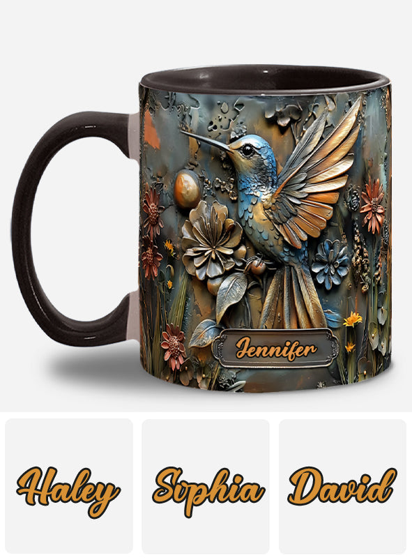 Mug personnalisé à motif colibri - Magnifique mug à motif colibri