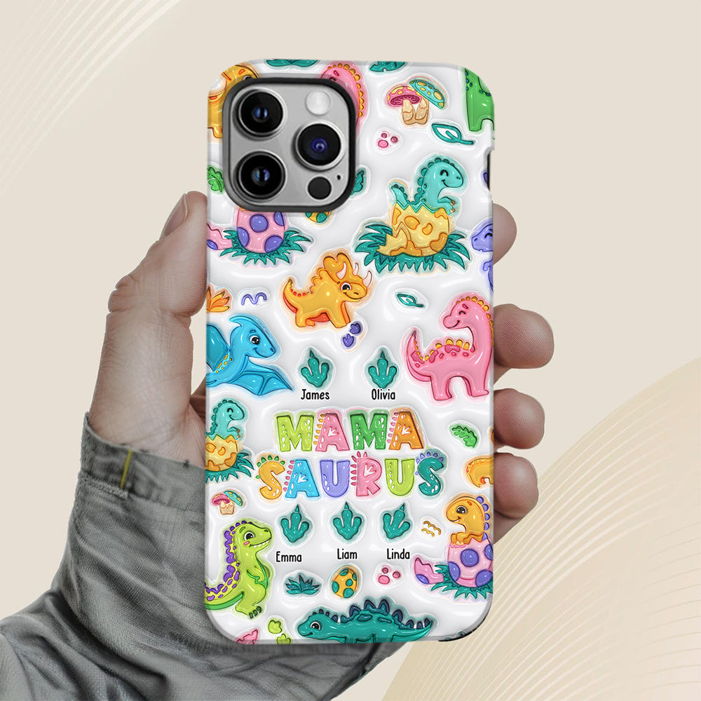 Mamasaurus - Personalized Mother Full Print Phone Case