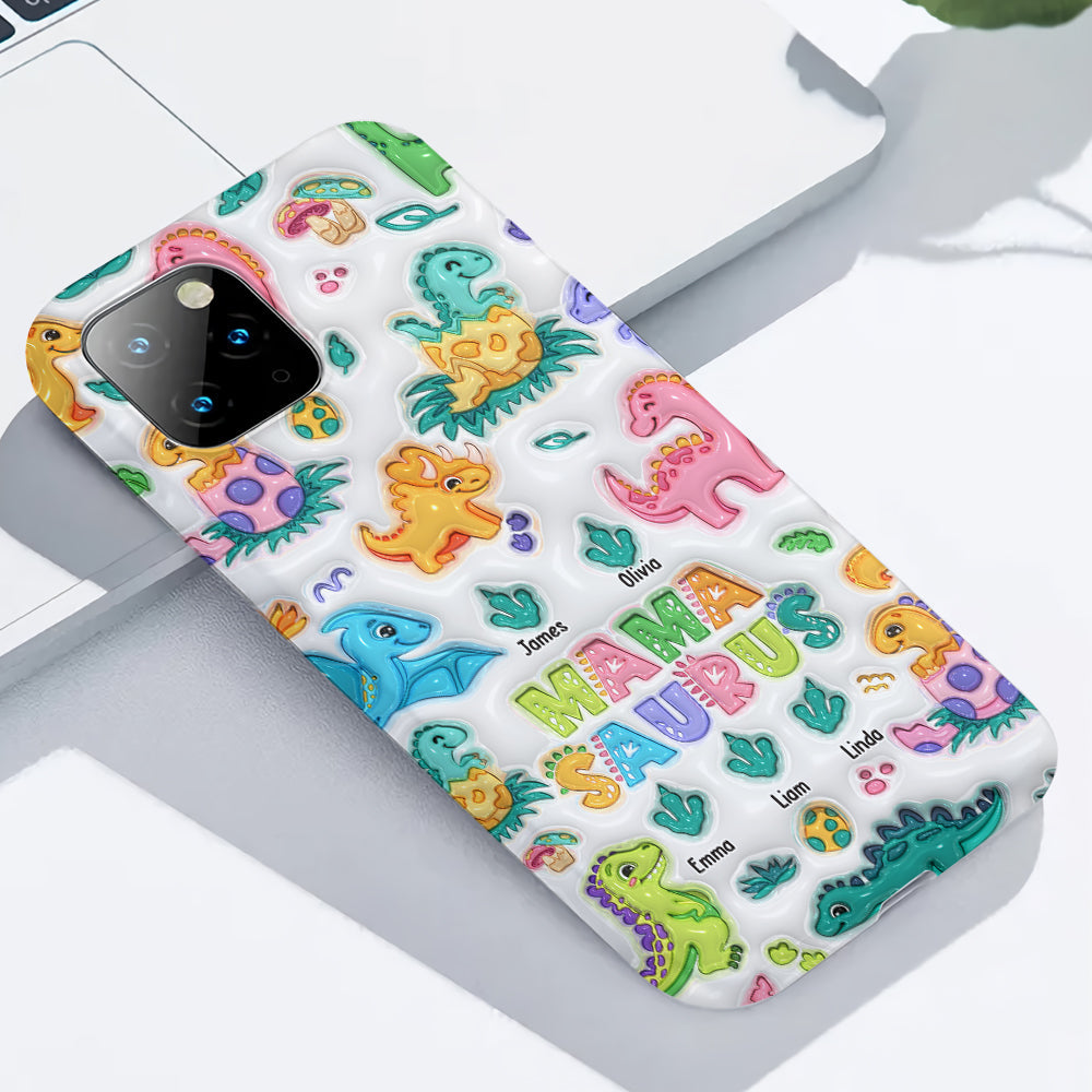 Mamasaurus - Personalized Mother Full Print Phone Case