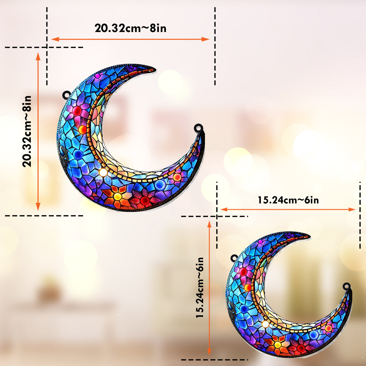 Mother And Children - Personalized Mother Window Hanging Suncatcher Ornament