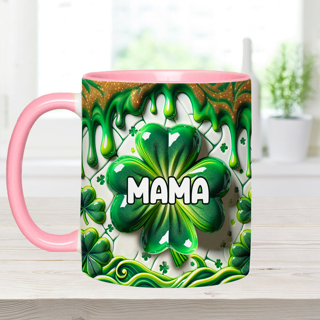 Mama's Lucky Charms - Personalized Mother Accent Mug