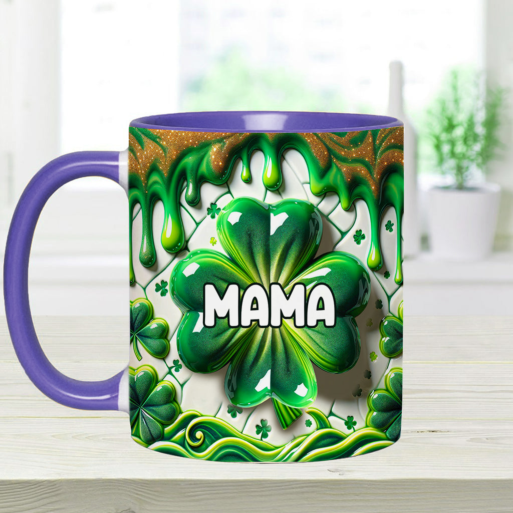 Mama's Lucky Charms - Personalized Mother Accent Mug