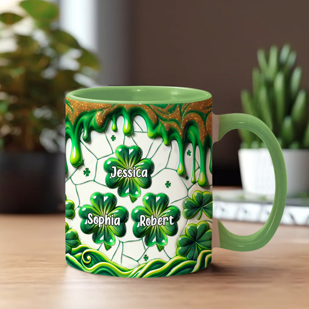 Mama's Lucky Charms - Personalized Mother Accent Mug