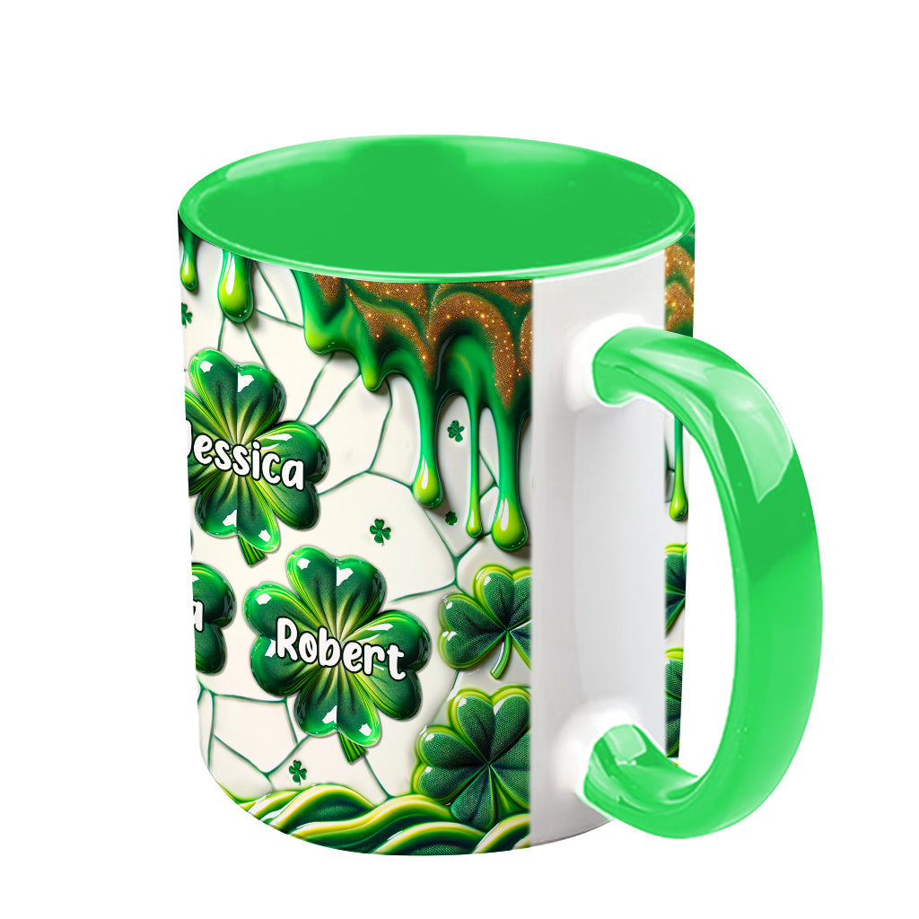 Mama's Lucky Charms - Personalized Mother Accent Mug