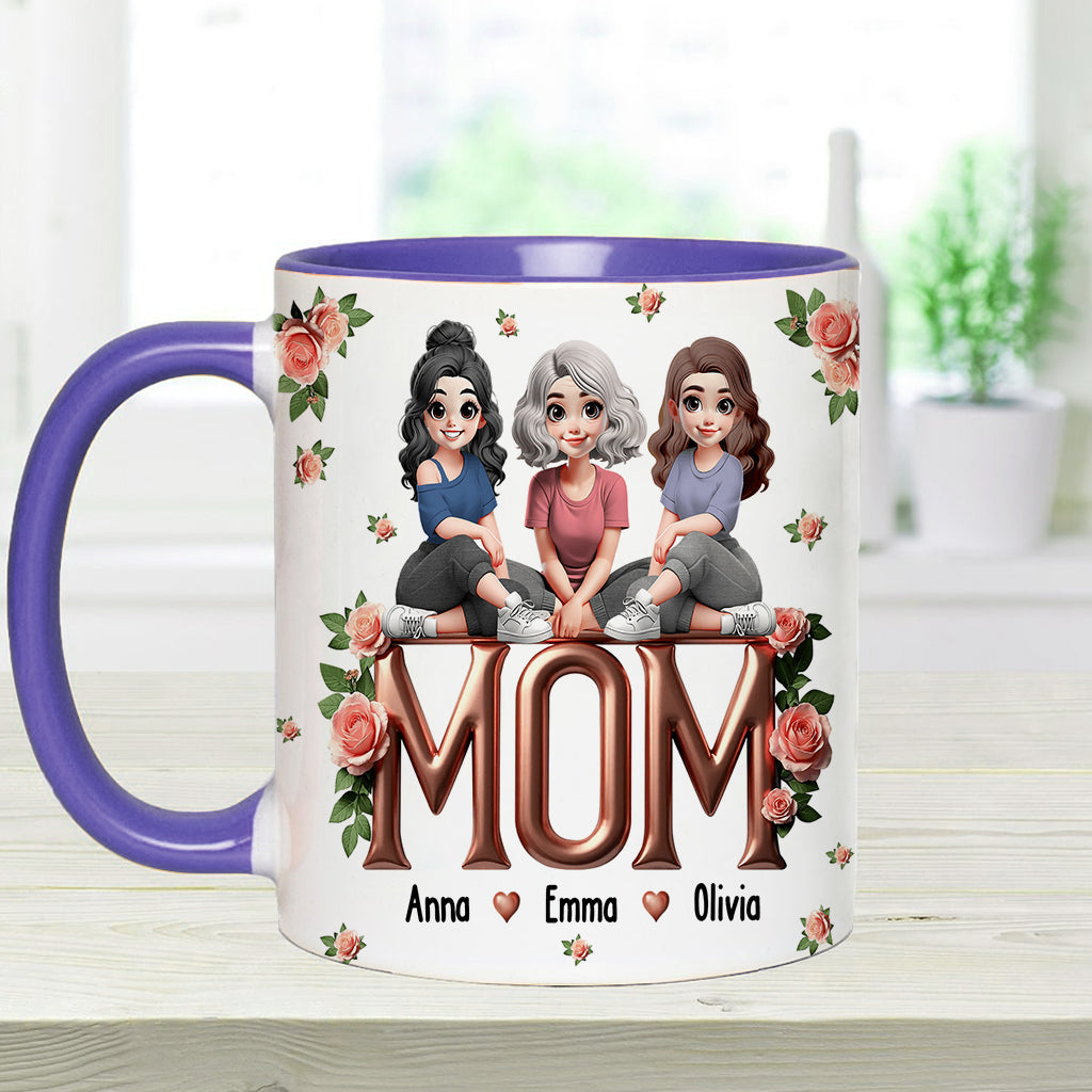 Best Mom Ever - Personalized Mother Accent Mug