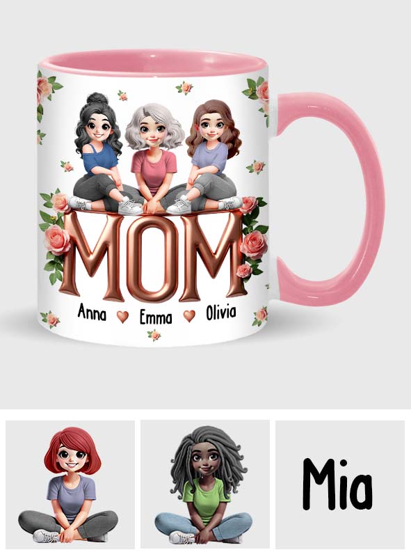 Best Mom Ever - Personalized Mother Accent Mug