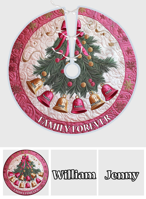 Für immer Familie – Personalisierte Baumrock-Decke