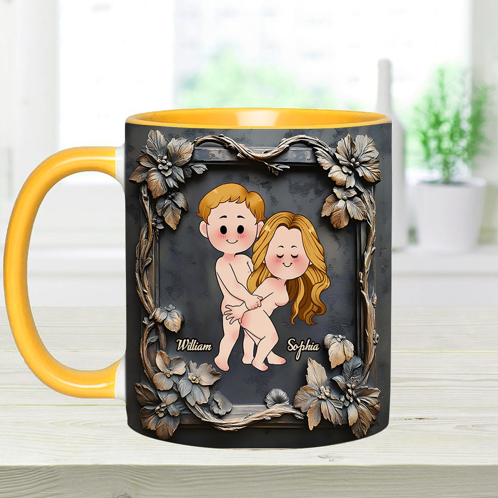 You're Still Hotter Than This Coffee - Personalized Couple Accent Mug