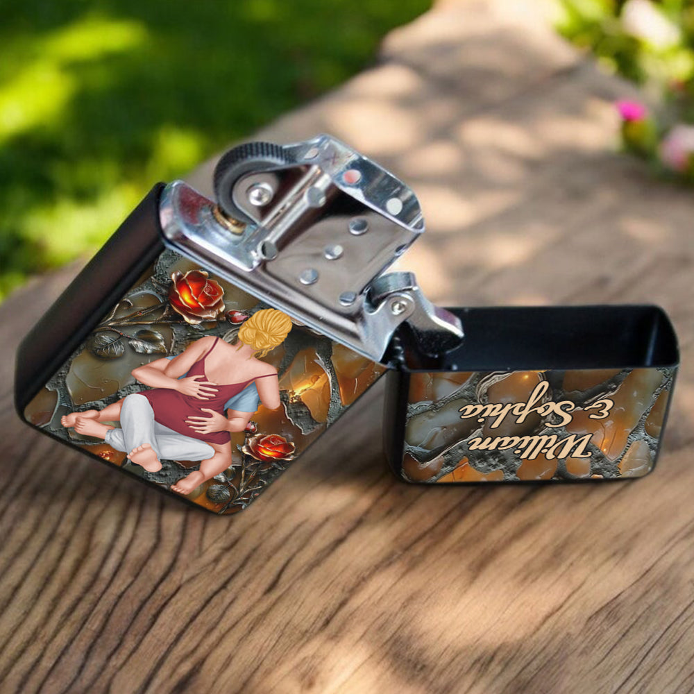 You're Still Hotter Than This Flame - Personalized Couple Lighter